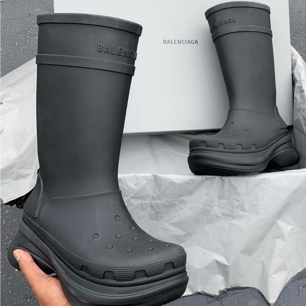 Balenciaga Croc Boots
